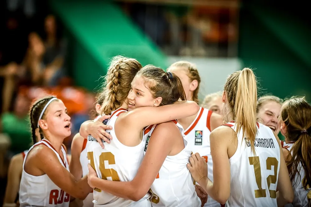 Женская сборная России - шестая на чемпионате Европы U16