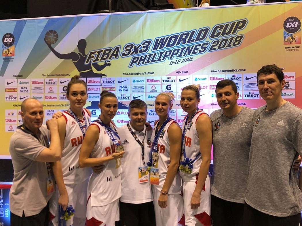 Россия - серебряный призер чемпионата мира по баскетболу 3x3