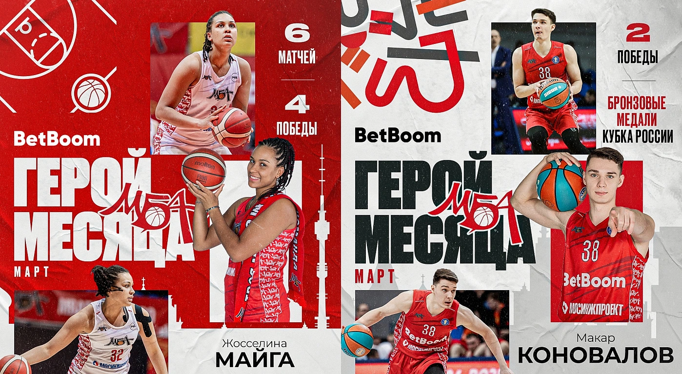 BetBoom герои месяца: март