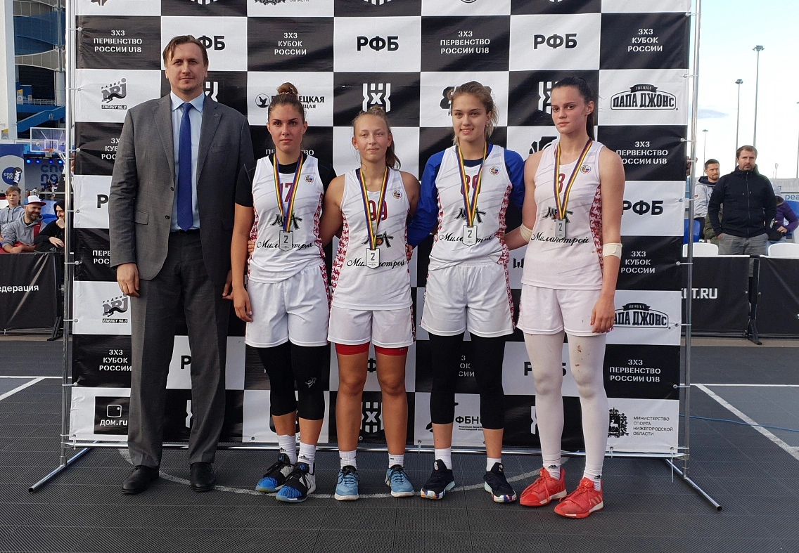 МБА - серебряный призёр Кубка России по баскетболу 3x3