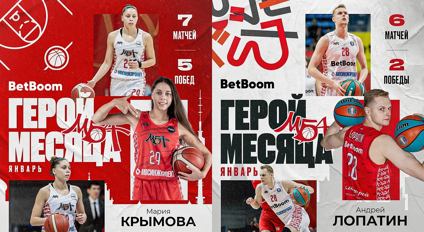 BetBoom герои месяца: январь