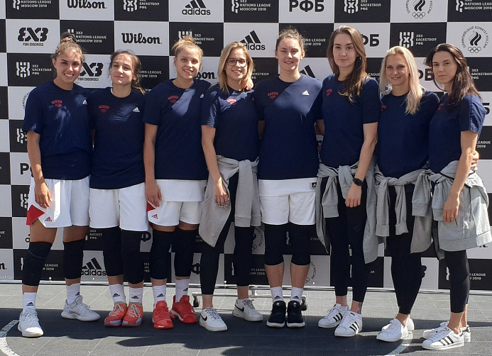 Наши игроки в женских сборных России по баскетболу 3x3