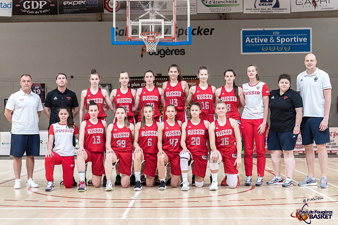 Сборная России U18 - третья во Франции