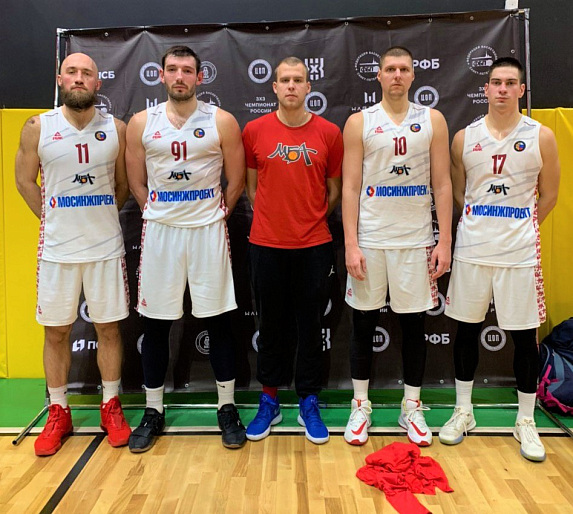 Мужская команда МБА 3x3 заняла 5-ое место в Питере