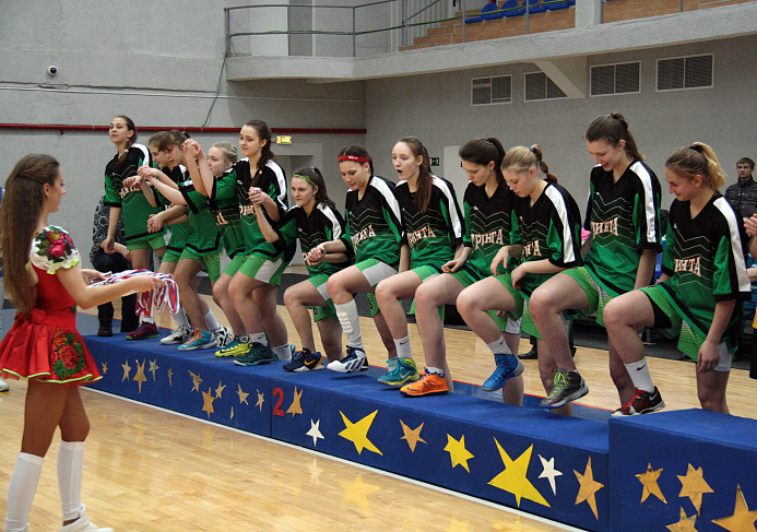 Игроки ПБК "МБА" серебряные призеры Первенства России среди девочек 1998 г.р.