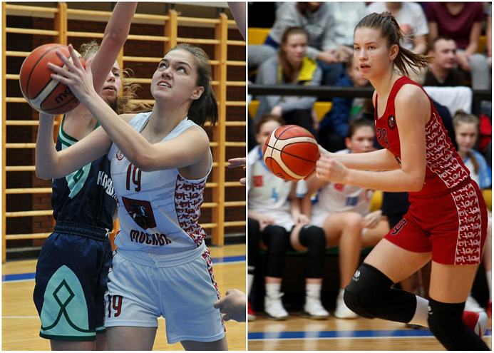 Кошечкина и Аникина в сборной России U16