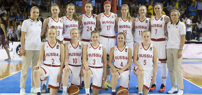 Российские баскетболистки заняли 11 место чемпионата Европы U16