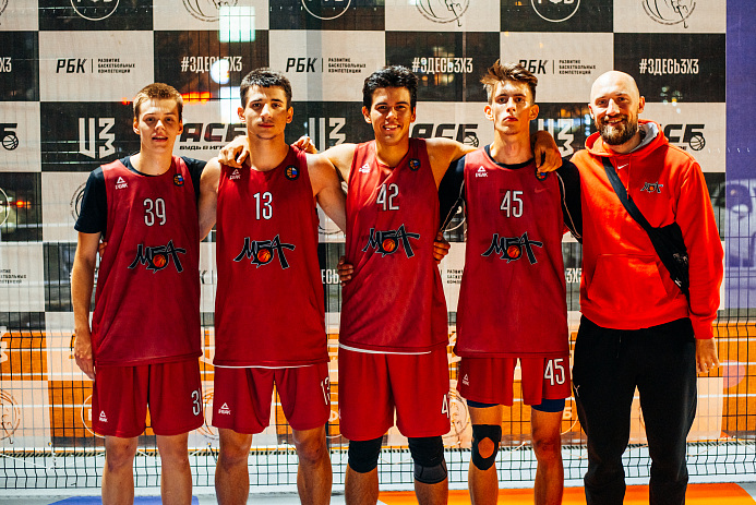 В Первенстве России 3x3 U23 - шестые
