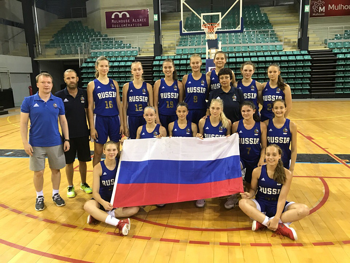 Сборная России U16 - третья во Франции