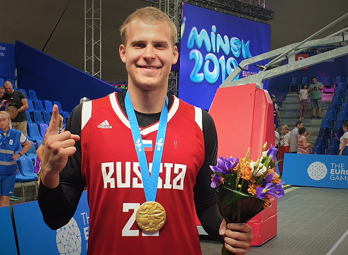 Чемпион II Европейских игр в МБА!