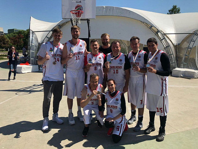 Игорь Кочарян принял участие в SKOLKOVO STREETBALL CUP 2018