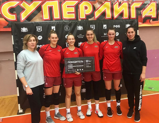Женская команда МБА выиграла третий этап чемпионата России 3x3