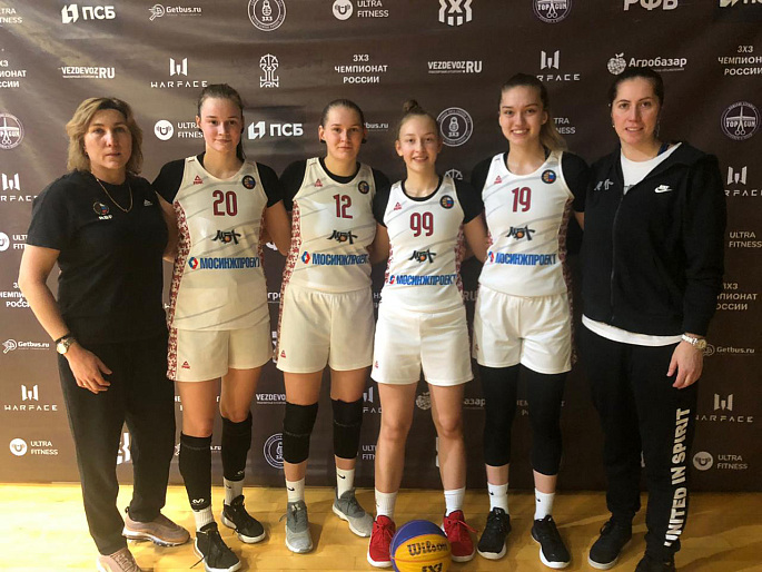 Женская команда МБА 3x3 добывает билет в Хабаровск