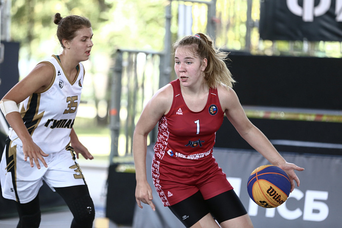 Женская команда МБА берёт старт в чемпионате России 3x3